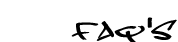 Faq's